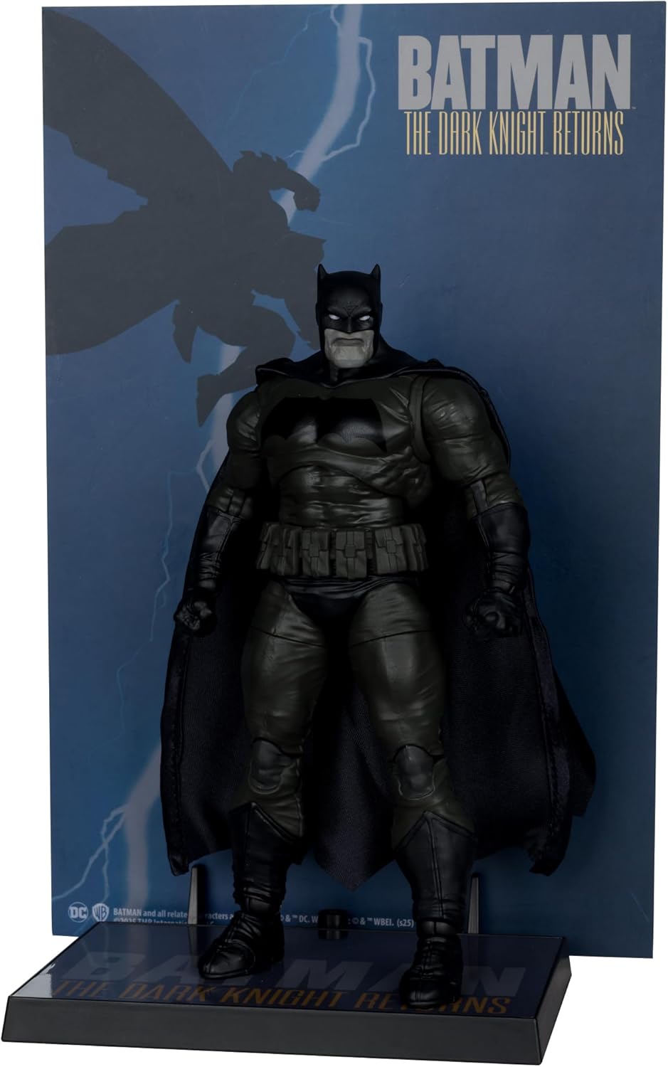 SU MF C DKR: Custom Wired Cape For McFarlane DC Dark Knight