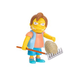 The Simpsons Nelson Muntz with Rake 2.5" inch Scale Action Figure - Jakks Pacific
