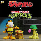 Garfield x Teenage Mutant Ninja Turtles Garfello and Sidekick Odie Action Figure 2-Pack - Boss Fight Studio