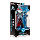 DC Multiverse Steel (Reign of the Supermen) 7" Inch Scale Action Figure - McFarlane Toys