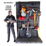 Super Action Stuff! Ultimate Weapons Rack Modular Display Accessory Set