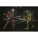 Teenage Mutant Ninja Turtles (1990): Roof Top Battle Shredder Vs Leo (2 Pack) 7" Inch Scale Action Figures - NECA