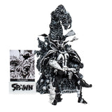 Spawn with Throne Sketch Edition SDCC Gold Label 7" Inch Scale Action Figure - McFarlane Toys (Entertainment Earth Exclusive)