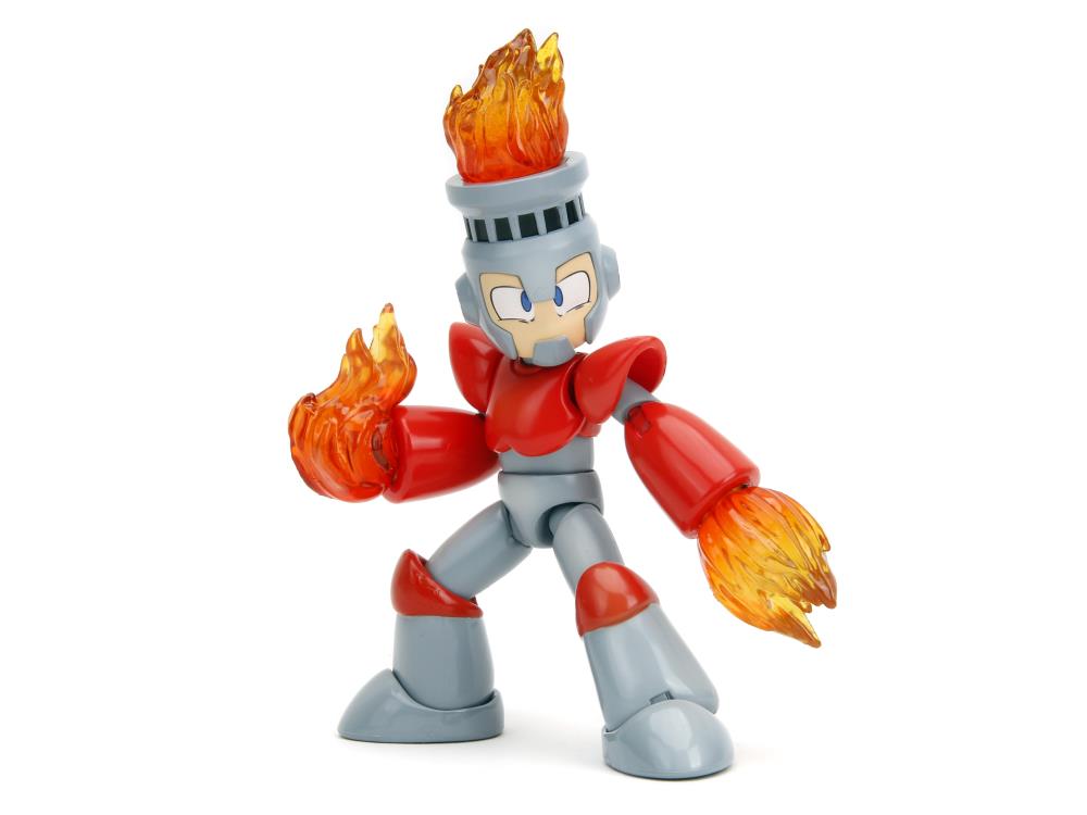 Mega Man Fire Man 1:12 Scale Action Figure - Jada – Props