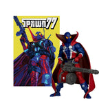 Spawn - 1977 Spawn (with Comic) (Red Platinum) 7" Scale Action Figure - McFarlane Toys