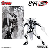 The Deviant (Spawn Rat City #1) with Comic (Line Art) Red Platinum Edition 7" Figure - McFarlane Toys