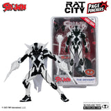 The Deviant (Spawn Rat City #1) with Comic (Line Art) Red Platinum Edition 7" Figure - McFarlane Toys