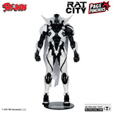 The Deviant (Spawn Rat City #1) with Comic (Line Art) Red Platinum Edition 7" Figure - McFarlane Toys