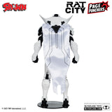The Deviant (Spawn Rat City #1) with Comic (Line Art) Red Platinum Edition 7" Figure - McFarlane Toys