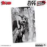 The Deviant (Spawn Rat City #1) with Comic (Line Art) Red Platinum Edition 7" Figure - McFarlane Toys