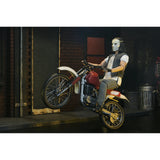 Teenage Mutant Ninja Turtles (1990): Casey Jones On Bike 7" Inch Scale Action Figure & Vehicle - NECA