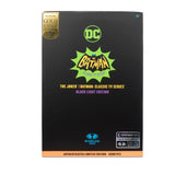 DC Retro The Joker Batman: Classic TV Series Black Light (Gold Label) 6" Inch Action Figure - (Entertainment Earth Exclusive)