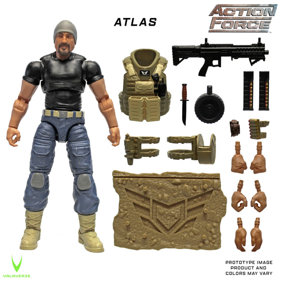 Action Force Series 5 Atlas 1/12 Scale Action Figure - Valaverse ...