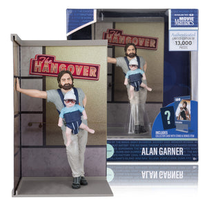 Alan Garner from The Hangover (WB 100: Movie Maniacs) 6" Inch Scaled Posed Figure - McFarlane Toys