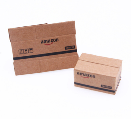 1/12 Scale Cardboard Boxes (Amazon Style) (5pcs) - Suitable for 6'