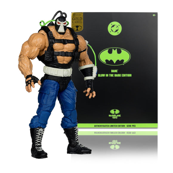 DC Multiverse Bane (Glow in the Dark Edition) Gold Label Mega Figure - McFarlane Toys