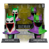 Batman Knightfall and Hush (Jokerized) Gold Label 2 Pack 1:3 Scale Cowl Replicas - McFarlane Toys