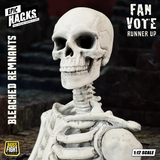 EPIC H.A.C.K.S. 1:12 Skeleton Blank: Bleached Remnants - Boss Fight Studio