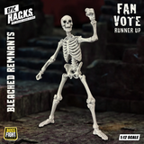 EPIC H.A.C.K.S. 1:12 Skeleton Blank: Bleached Remnants - Boss Fight Studio