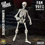 EPIC H.A.C.K.S. 1:12 Skeleton Blank: Bleached Remnants - Boss Fight Studio