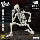 EPIC H.A.C.K.S. 1:12 Skeleton Blank: Bleached Remnants - Boss Fight Studio