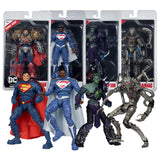 Ghost of Krypton DC Page Punchers Bundle w/Comics (Set of 4) 7" Inch Scale Action Figures - McFarlane Toys