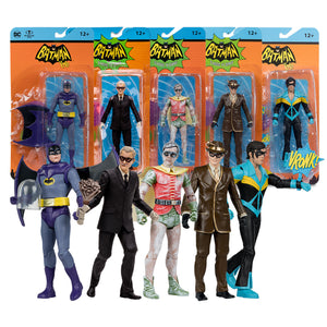 DC Retro: Batman 66 Wave 10 (5 Figures) 6" Inch Scale Action Figures - McFarlane Toys