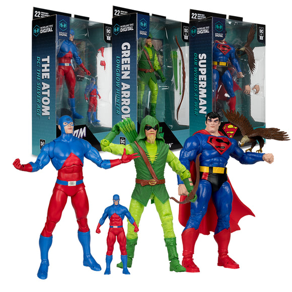The Atom (DC: The Silver Age)/Green Arrow (Longbow Hunter)/Superman (Our Worlds at War) 7