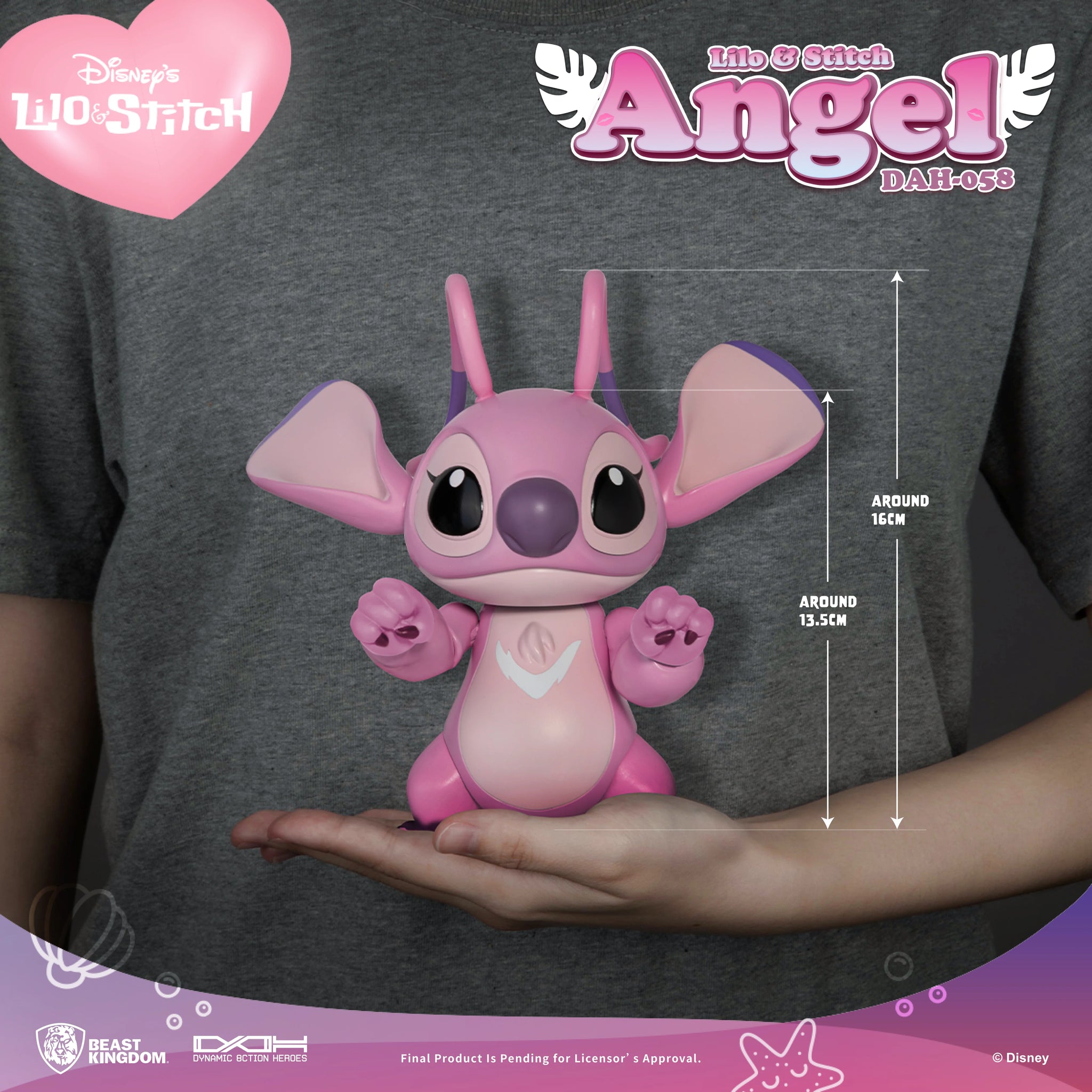 Lilo & Stitch Angel DAH-058 Dynamic 8-Ction Heroes Action