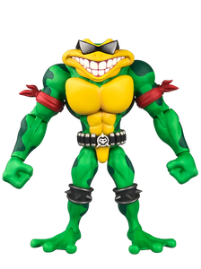 Battletoads Wave 1 Rash 6" Inch Action Figure - Premium DNA Toys