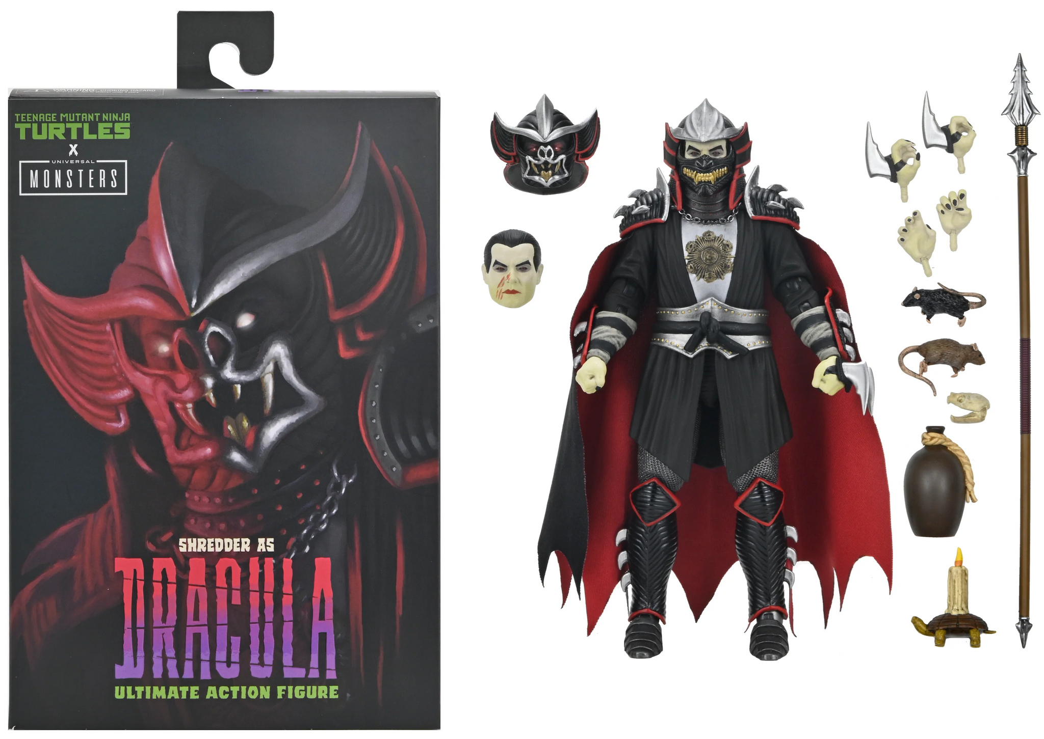 Universal Monsters x Teenage Mutant Ninja Turtles - Shredder as Universal Monsters x Teenage Mutant Ninja Turtles - Shredder as