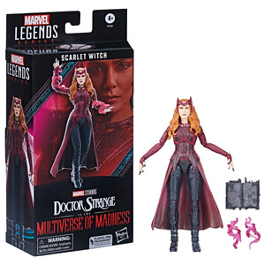 Marvel Legends Series Scarlet Witch (Multiverse of Madness) 6" Inch Action Figure - Hasbro