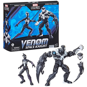 Marvel Legends Series Venom Space Knight and Marvel's Mania 6" Inch Action Figure 2 Pack - Hasbro