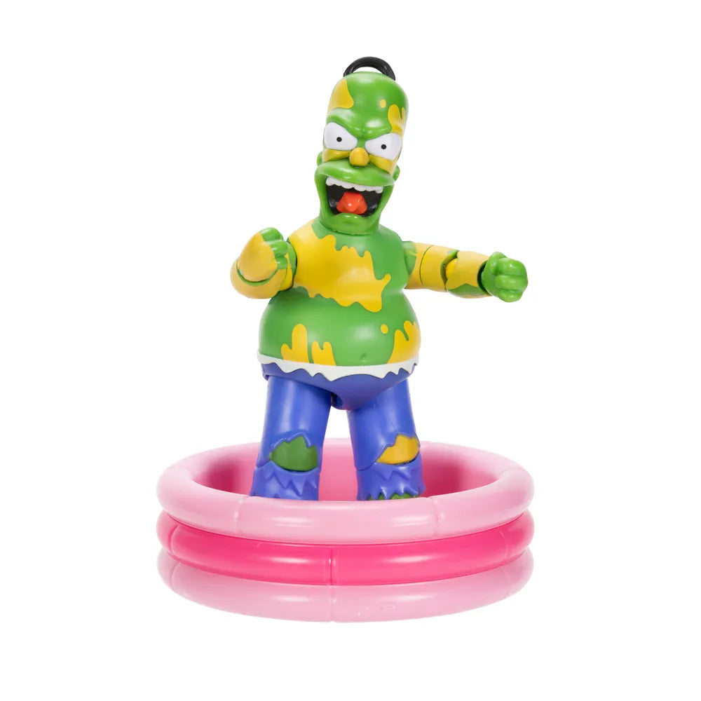 Simpson Props The Simpsons Furious Homer 5 inch Scale Action Figure - Jakks Pacific ...
