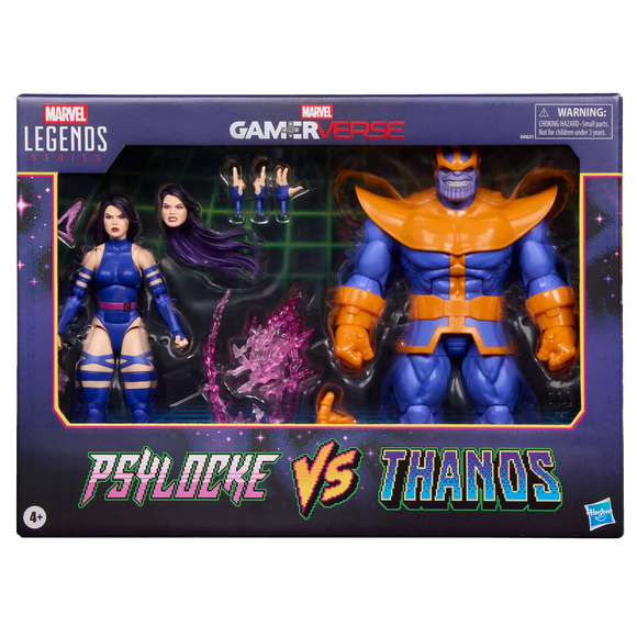 Marvel Legends Series Gamerverse Psylocke vs. Thanos 6