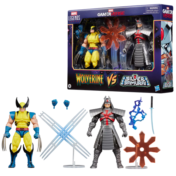 Marvel Legends Series Gamerverse Wolverine vs Marvel's Silver Samurai 6