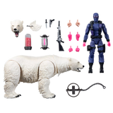 G.I. Joe Classified Series #161, Snake Eyes & Polar Bear 6" Inch Action Figure - Hasbro *IMPORT STOCK*