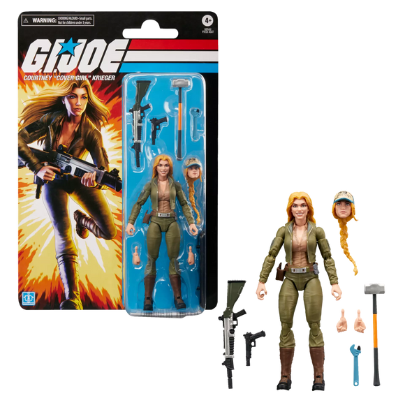 G.I. Joe Classified Series Retro Cardback Courtney “Cover Girl” Krieger 6