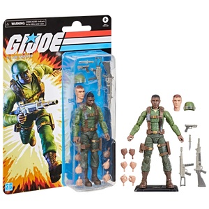 G.I. Joe Classified Series Retro Cardback G.I. Joe Trooper 6" Inch Action Figure - Hasbro *IMPORT STOCK*