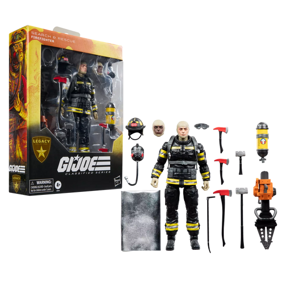 G.I. Joe Classified Series Legacy Collection – Search & Rescue Firefighter 6