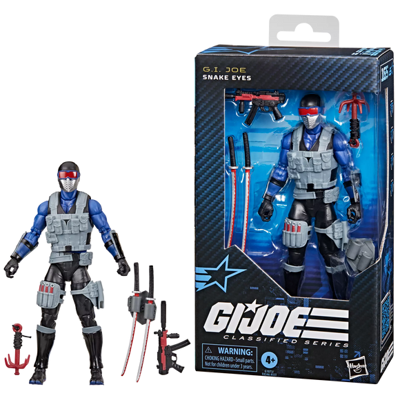 G.I. Joe Classified Series #165, Snake Eyes 6