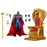 G.I. Joe Classified Series #221, Cobra Commander in dress uniform & throne 6" Inch Action Figure - Hasbro