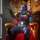 G.I. Joe Classified Series #221, Cobra Commander in dress uniform & throne 6" Inch Action Figure - Hasbro