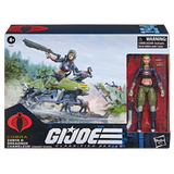 G.I. Joe Classified Series #194, Zanya and Dreadnok Chameleon (Swamp Skier) Vehicle 6" Inch Action Figure - Hasbro