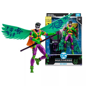 DC Multiverse Red Robin (DC New 52) (Jokerised) (Gold Label) 7" Inch Scale Action Figure - McFarlane Toys