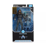 Aquaman Stealth Suit with Topo (Aquaman and the Lost Kingdom) (Gold Label) 7" Inch Scale Action Figure - McFarlane Toys