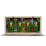 Teenage Mutant Ninja Turtles (Mirage Comics) Leonardo, Raphael, Michelangelo, and Donatello (4-Pack) 7” Scale Action Figure - NECA