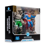 DC Multiverse Superman vs Doomsday Megafig (Gold Label) Action Figure 2 Pack - McFarlane Toys