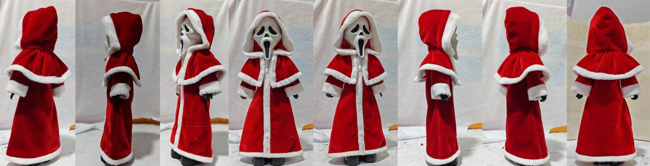 LDD Presents Scream Ghost Face Xmas Edition (Exclusive) - Mezco