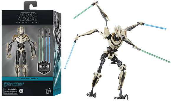 Star Wars The Black Series Gaming Greats Deluxe General Grievous (Battle Damaged) 6